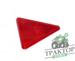 Отражатель-треугольник (катафот) красный