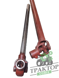 Шлицевый карданный УСИЛЕННЫЙ вал на мини-трактор - 60 см по концам вилок, по крестам - 40 см (шлицы 6х6, 6х8)