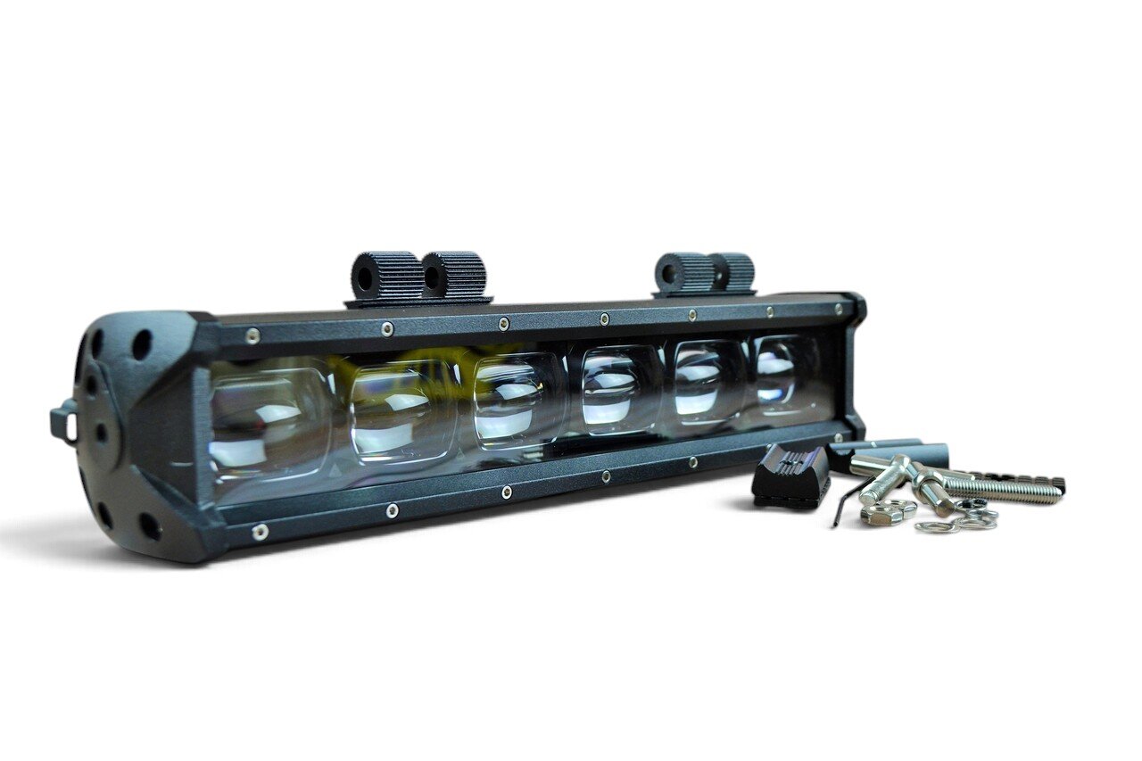 LED балка WG-60W (6 лінз, 37см) 60вт Сверхяркий дальний свет