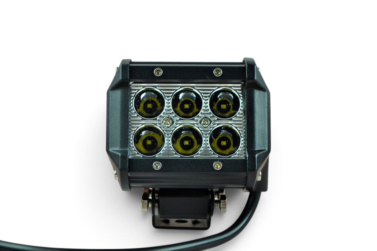 Світлодіодна LED фара 18Вт (світлодіоди 3w 6шт) Вузький промінь