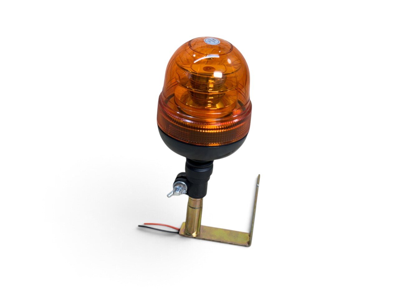 Світодіодна LED Мигалка жовта з кронштейном на 3 режима на (12-24v)