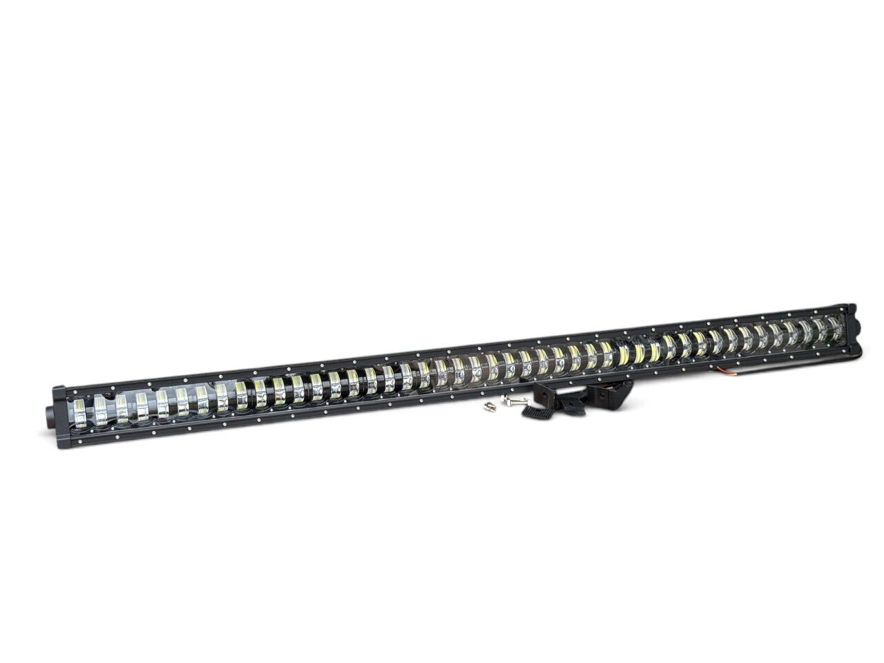 Світлодіодна балка LED 384Вт (45 діодів, 125 см) чіткий світлотіньовий кордон, ближнє+ дальнє світло (Cree)