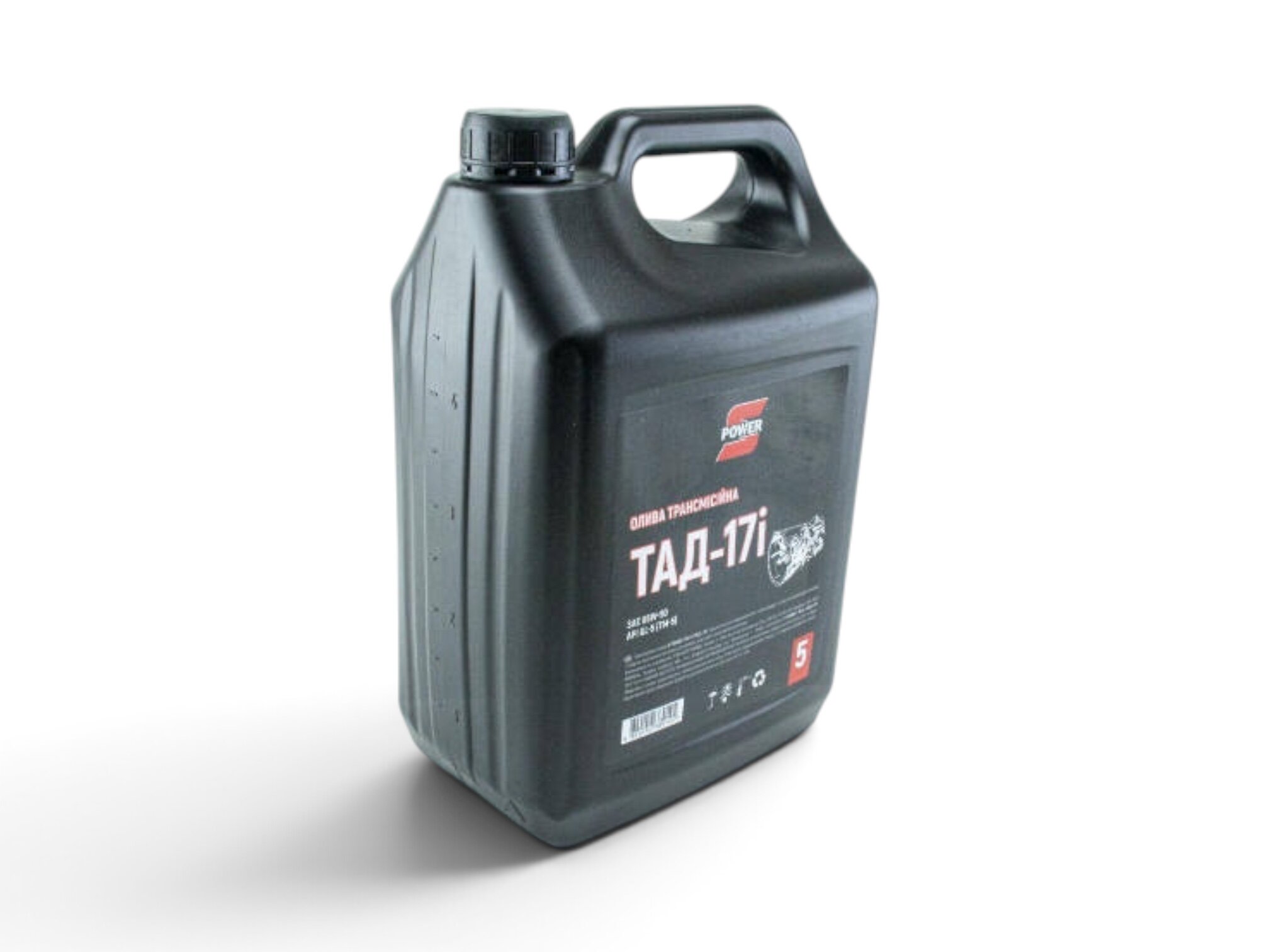 Масло трансмиссионное ТАД-17 (85W-90 GL-5) S-Power (5л)