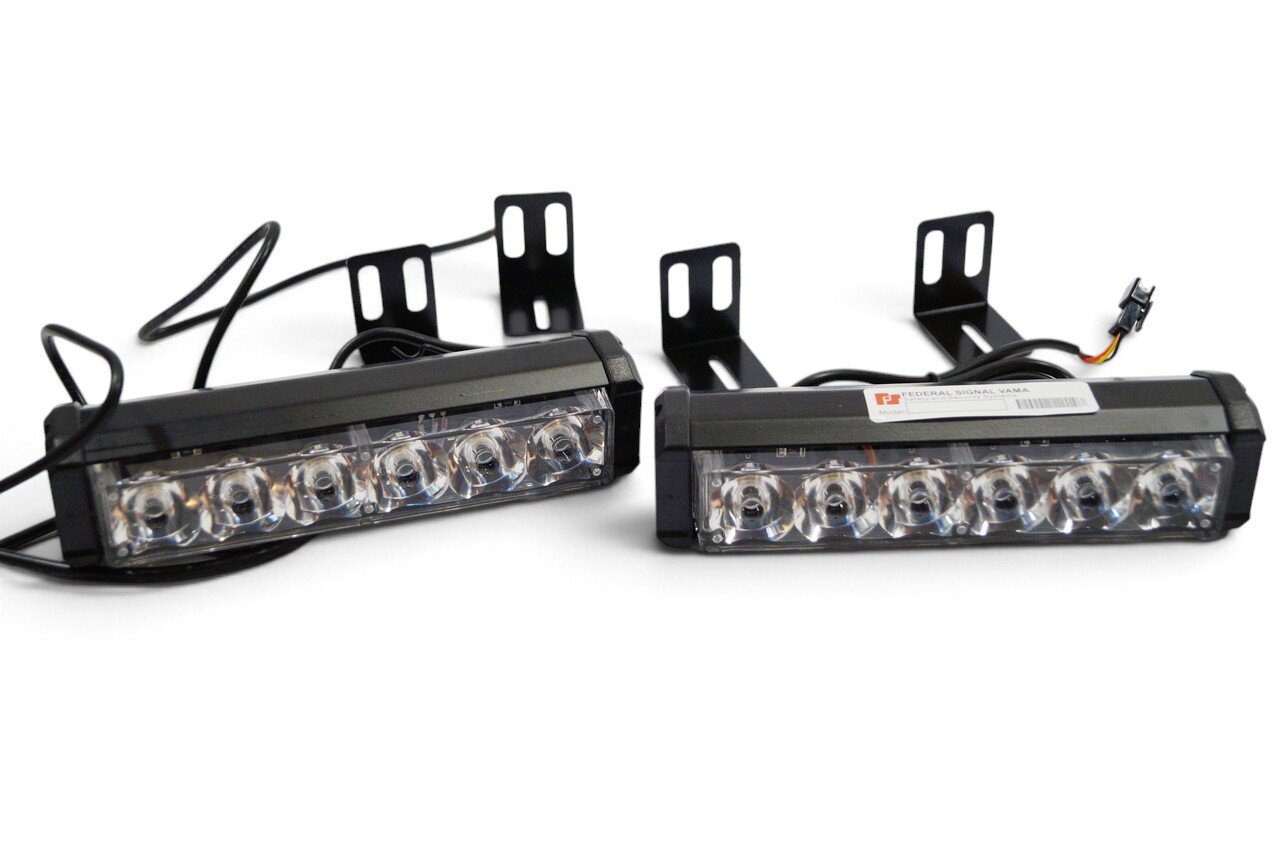 LED фара зі стробоскопом (12Вольт 36W, червоний-синій або білий, з пультом)