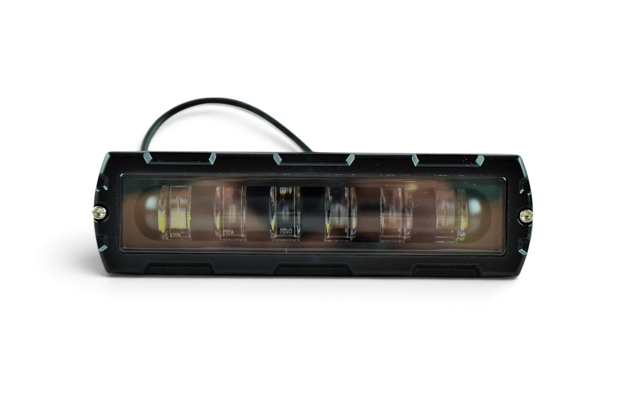 LED фара 35вт W 09-36 Широкий промінь чітка границя світла (Білий + жовтий режим)