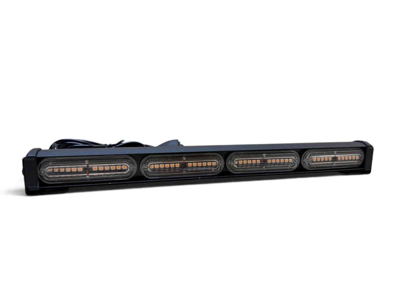LED балка стробоскоп на магнітах 45W, жовте світло, прикурювач 12-24В (44см*5см*5см)