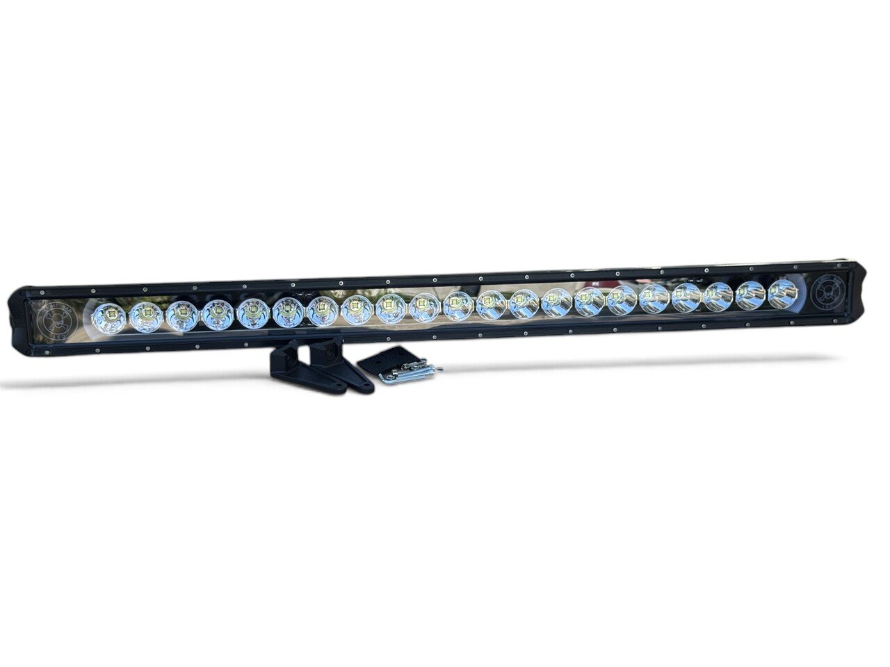 Пряма LED балка 210Вт 12–30В, 101,5×8 см, комбіноване світло з боковими габаритами