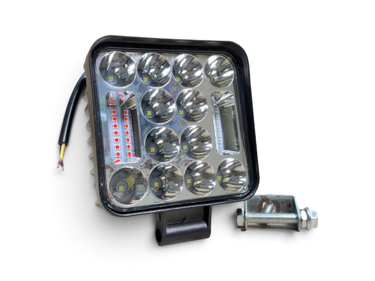 Світлодіодна LED-фара робоча 36 Вт, (3 Вт*12ламп) Вузький промінь + Стробосокп