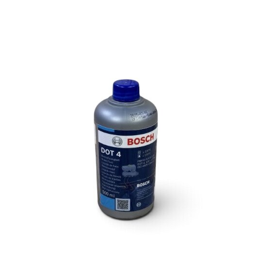 Рідина гальмівна 0,5л DOT-4 Bosch
