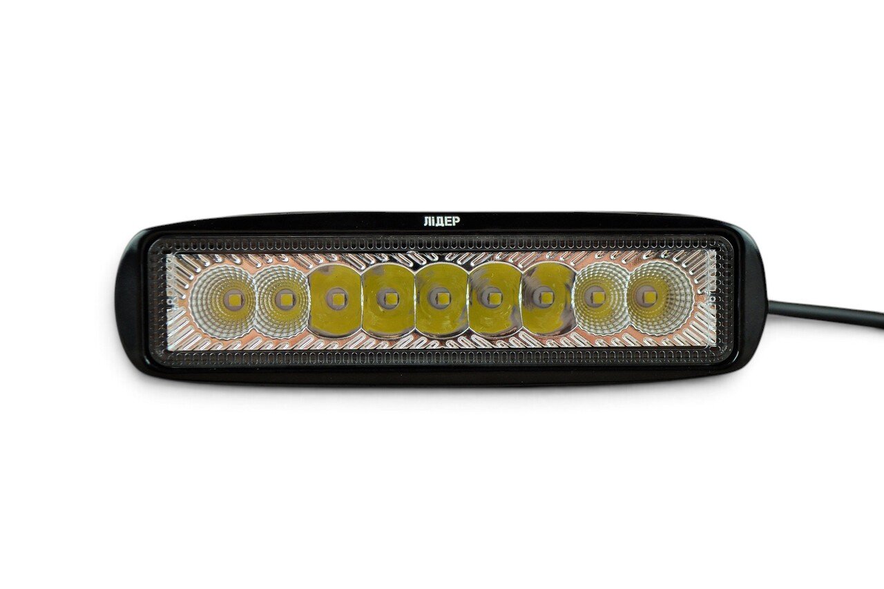 Світлодіодна LED фара 27Вт Комбо світло (світлодіоди 3w 9шт)