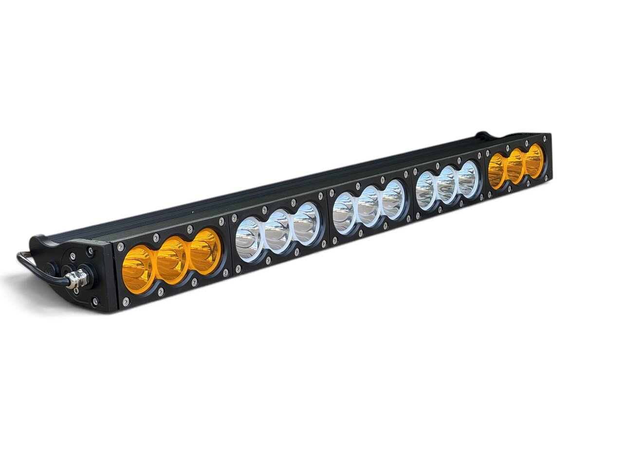 Світлодіодна балка 150W (15 діодів, 70 см, комбіноване світло: білий, жовтий або разом)