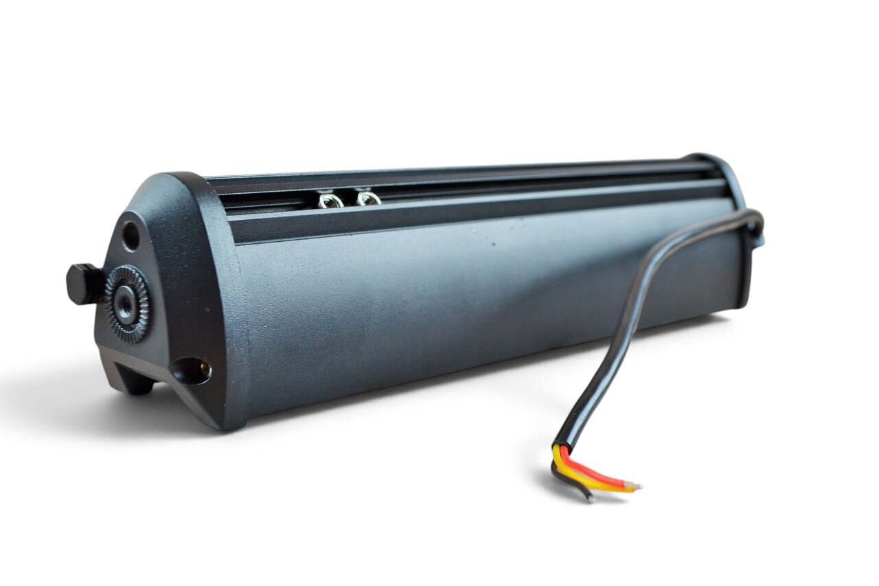 Світлодіодна балка LED Q-144 (12 лінз, 58 см, W/W) Ближнє світло + дальнє світло (ВР-013)