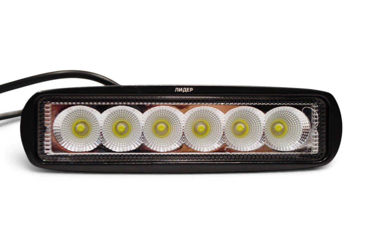Світлодіодна LED фара 18Вт (світлодіоди 3w 6шт)