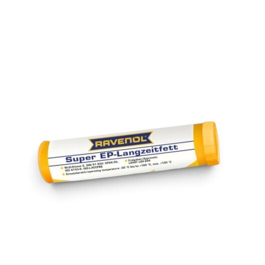 Мастило літієве (пластичне) Ravenol Super EP (0.4кг) +120°C коричнева