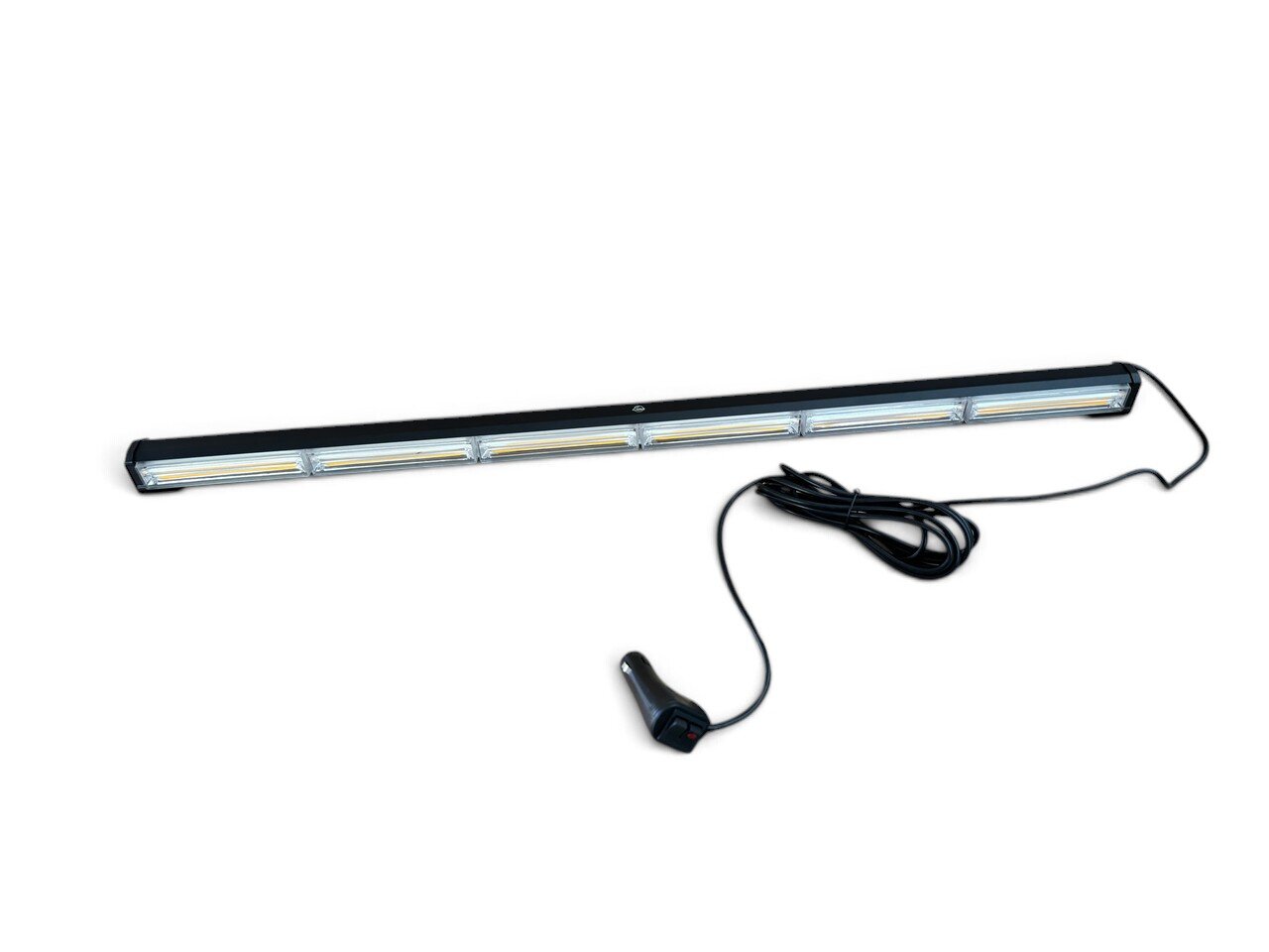 LED балка стробоскоп жовта 6 секцій (87 см, 6P-COB)