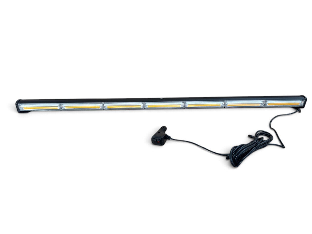 LED балка стробоскоп жовта 8 секцій (8P-COB)