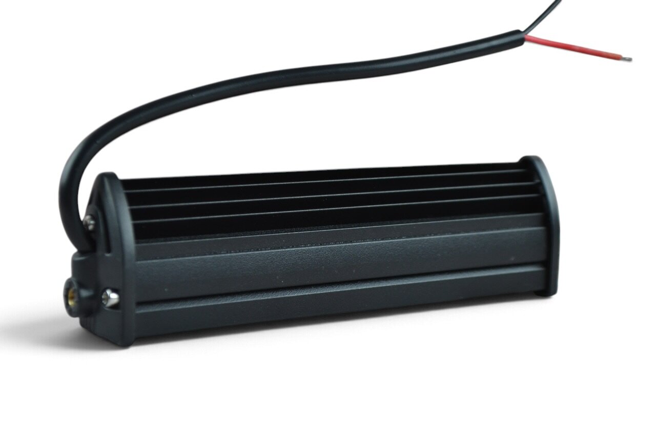Фара LED (Е-41) прямокутна 20W (плоска) (20 діодів) (chip COB-D1) (18.5 см х 5см х 3 см)