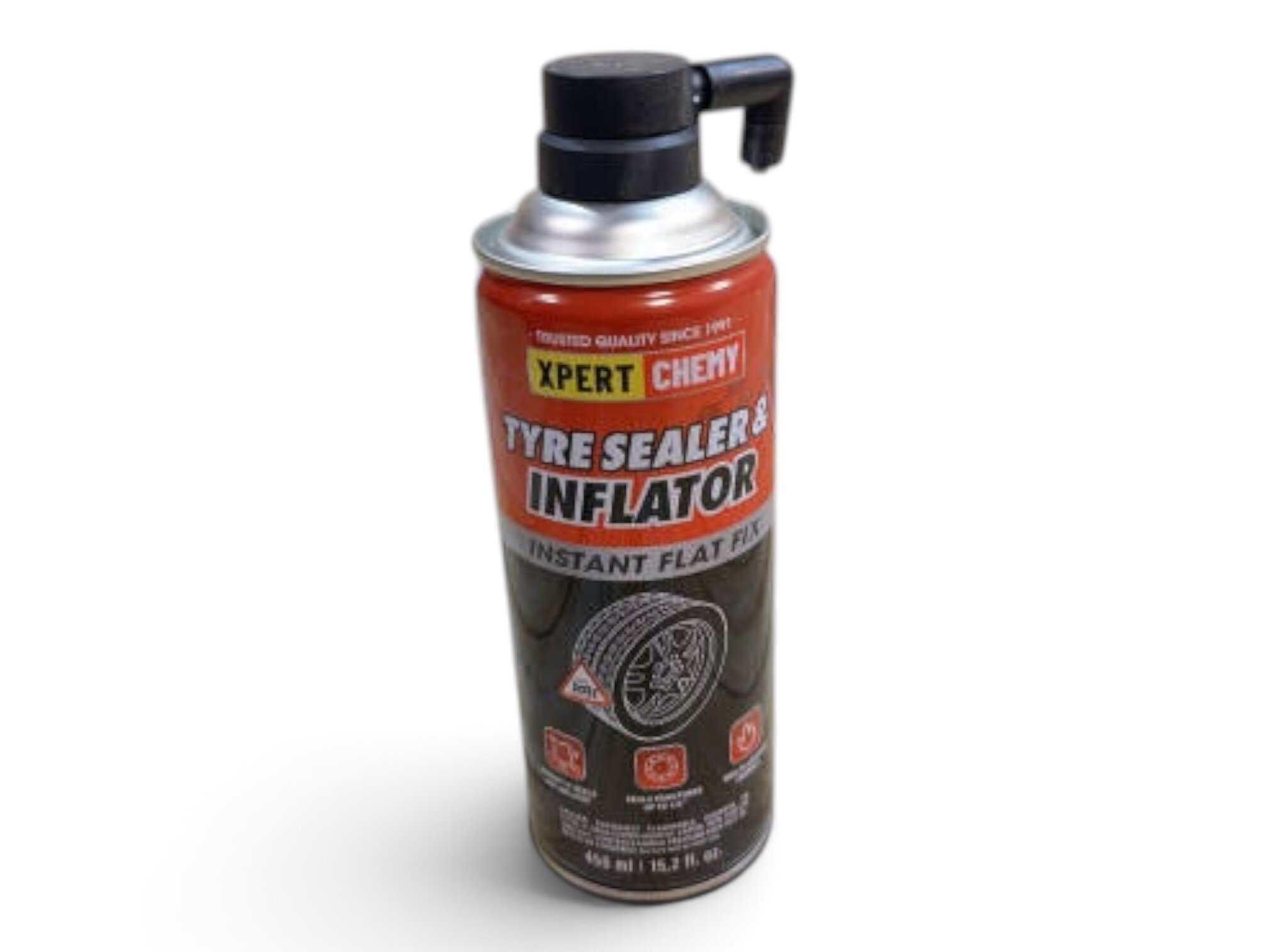 Аерозоль для ремонту шин XPERT CHEMY Tyre Sealer & Inflator 450 ml (ремкомплект колеса, антипрокол)