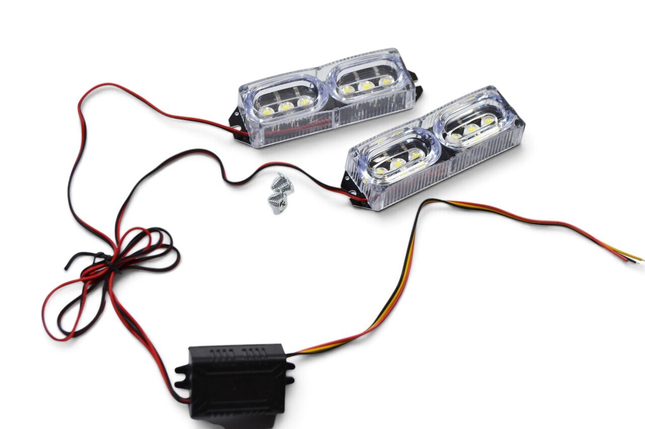 Стробоскоп Lux tar (ZW-320W, комплект 2 штуки, білий стробоскоп)