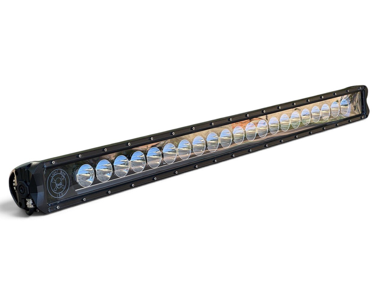 Пряма LED балка 210Вт 12–30В, 101,5×8 см, комбіноване світло з боковими габаритами