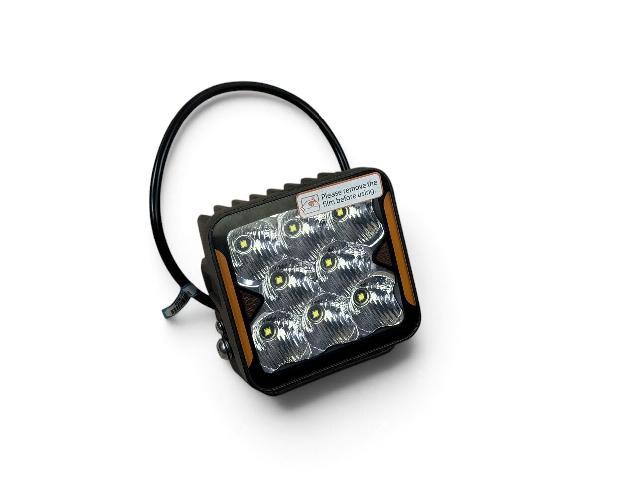 Світлодіодна фара StarLight SL-W0240F квадратна ближнє розсіяне WHITE + DRL 40W 4800Lm 5700K 12/24V