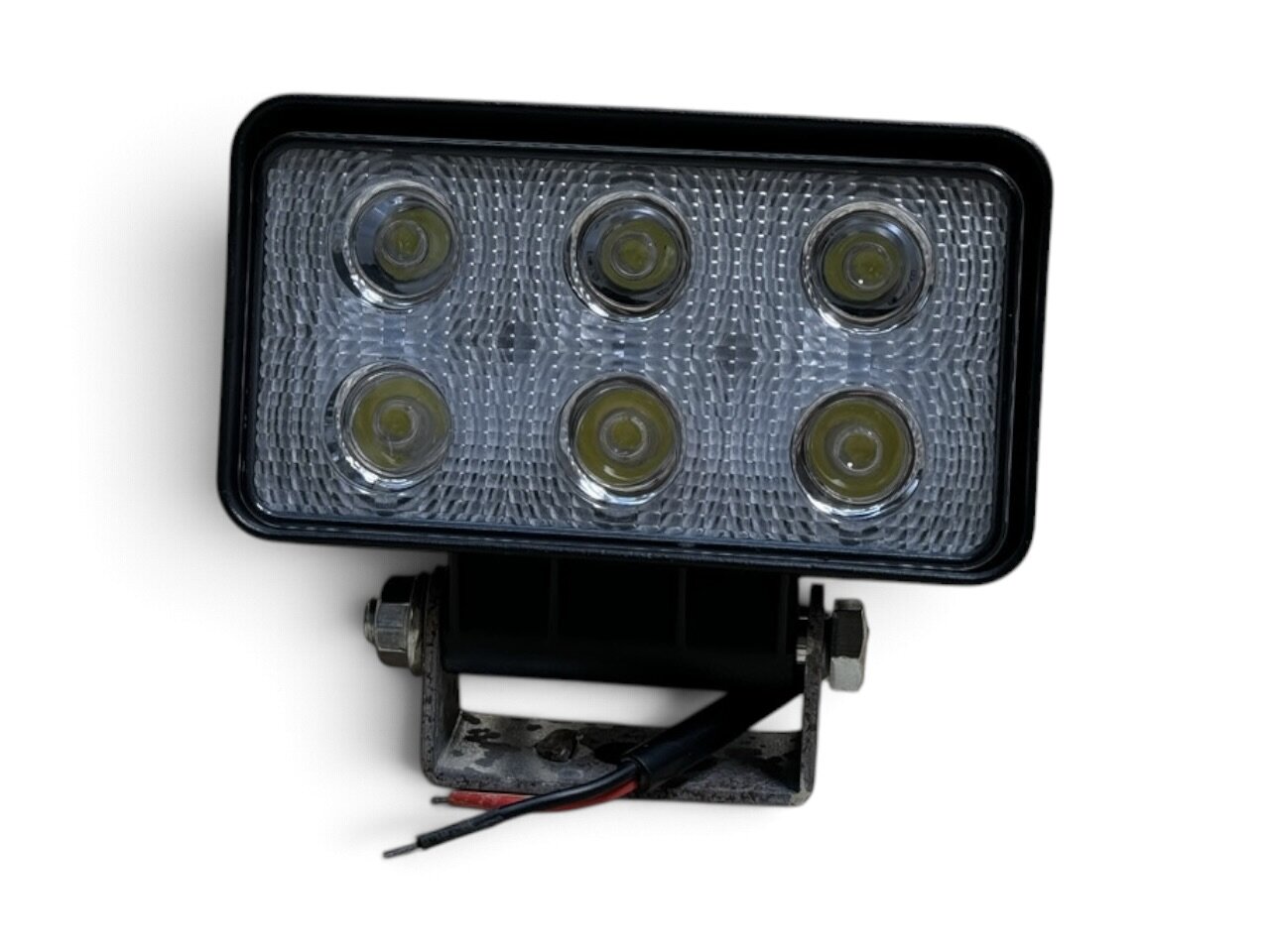 Світлодіодна LED фара 18Вт (світлодіоди 3w х6шт) Вузький промінь (10см*5.5см*)
