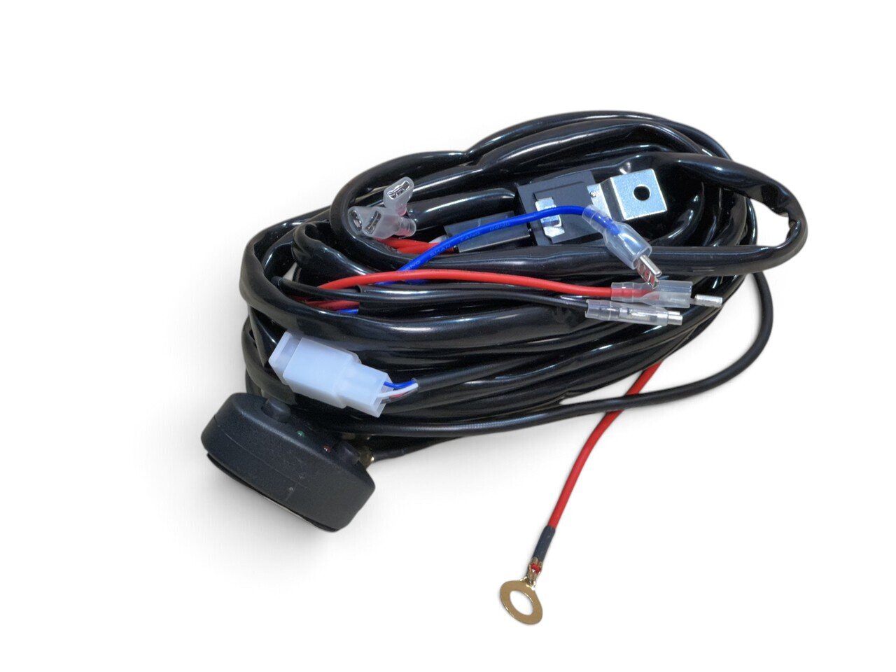 Проводка для LED балки з реле та кнопкою 12V/24V (2 режими)
