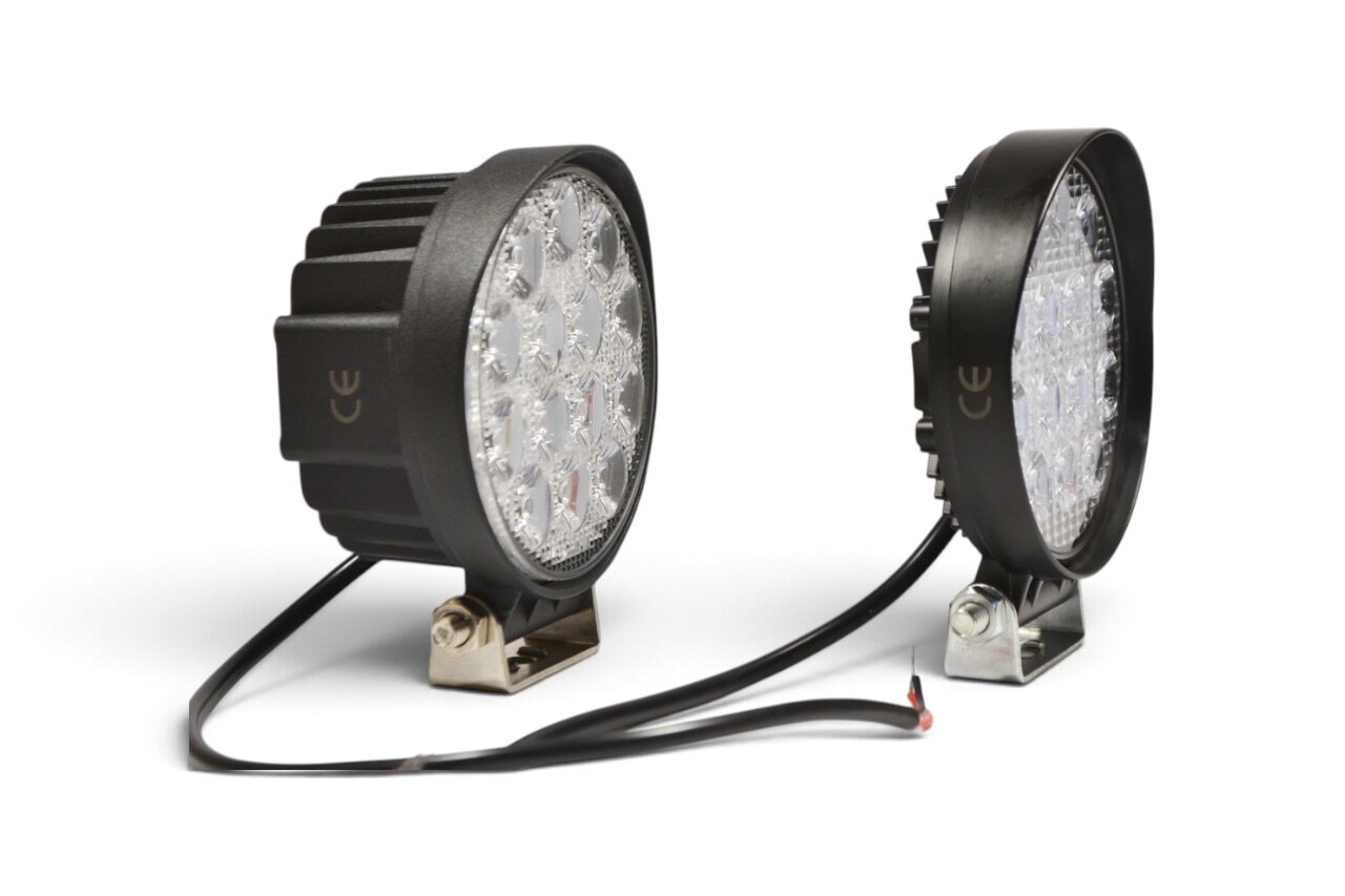 Світлодіодна LED фара робоча 42W/60° 42 Вт.(3Вт*14ламп) Вузький промінь