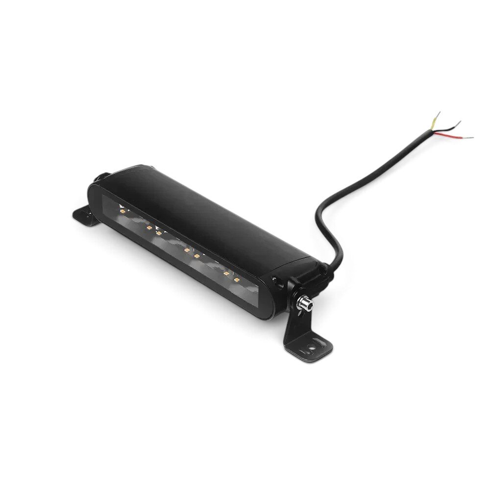 Світлодіодна балка (люстра) StarLight SL-2006W-9 дальнє світло WHITE + DRL 30W 2200Lm 12/24V (23см) SL-2006W-9