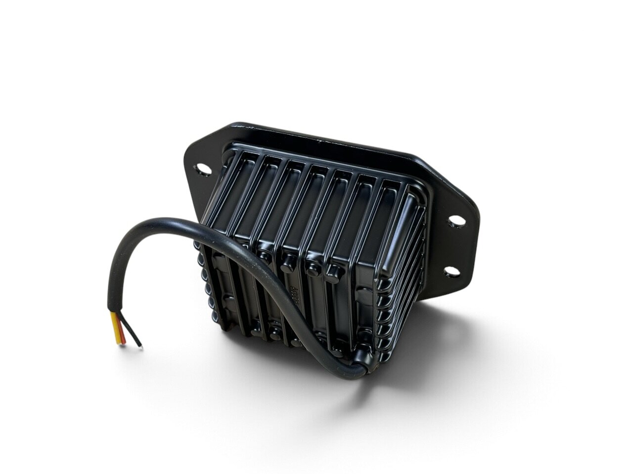 Світлодіодна фара StarLight WL-018B-30W 12-24V + Angel Eyes, білий/жовтий зі світлотіньовою межею (СТГ)