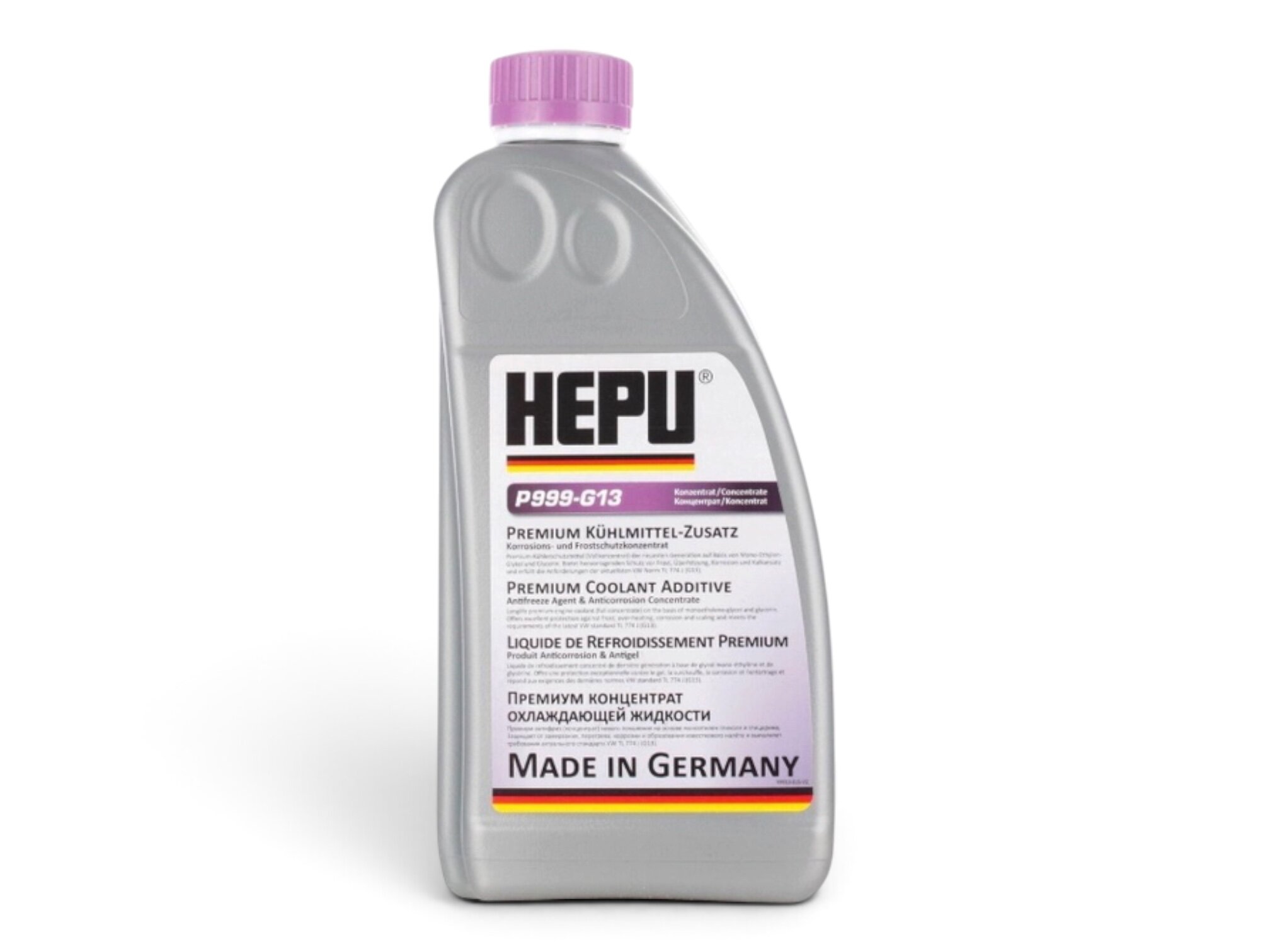 Антифриз фіолетовий 1,5л (Hepu) G-13 концентрат (1:1 -37C) P999-G13