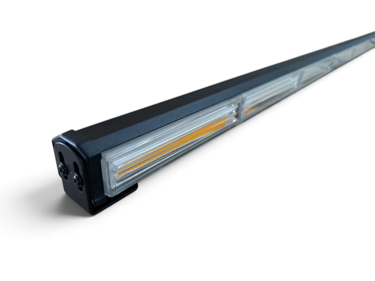 LED балка стробоскоп жовта 7 секцій (101 см, 7P-COB)