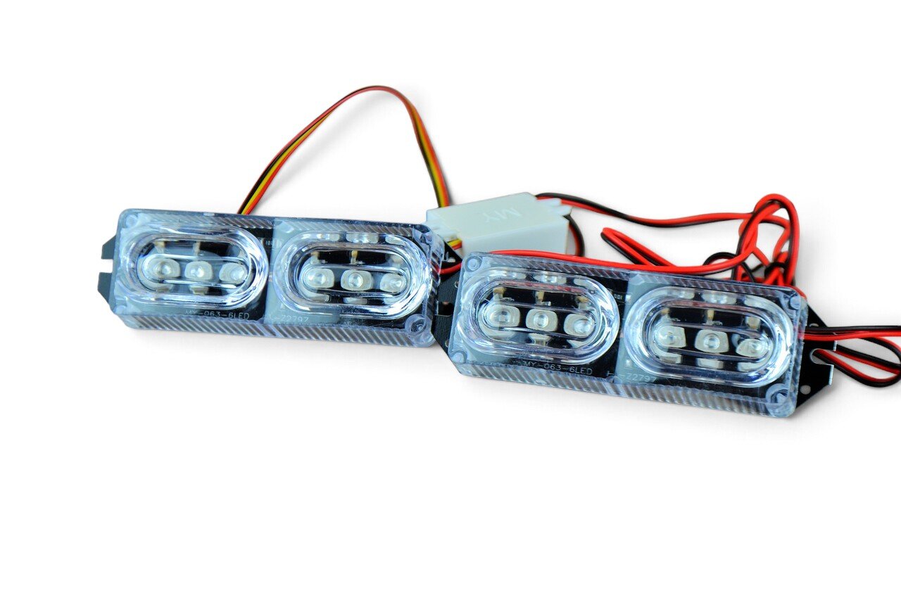 Стробоскоп Lux tar (ZW-320W, комплект 2 штуки, білий стробоскоп)