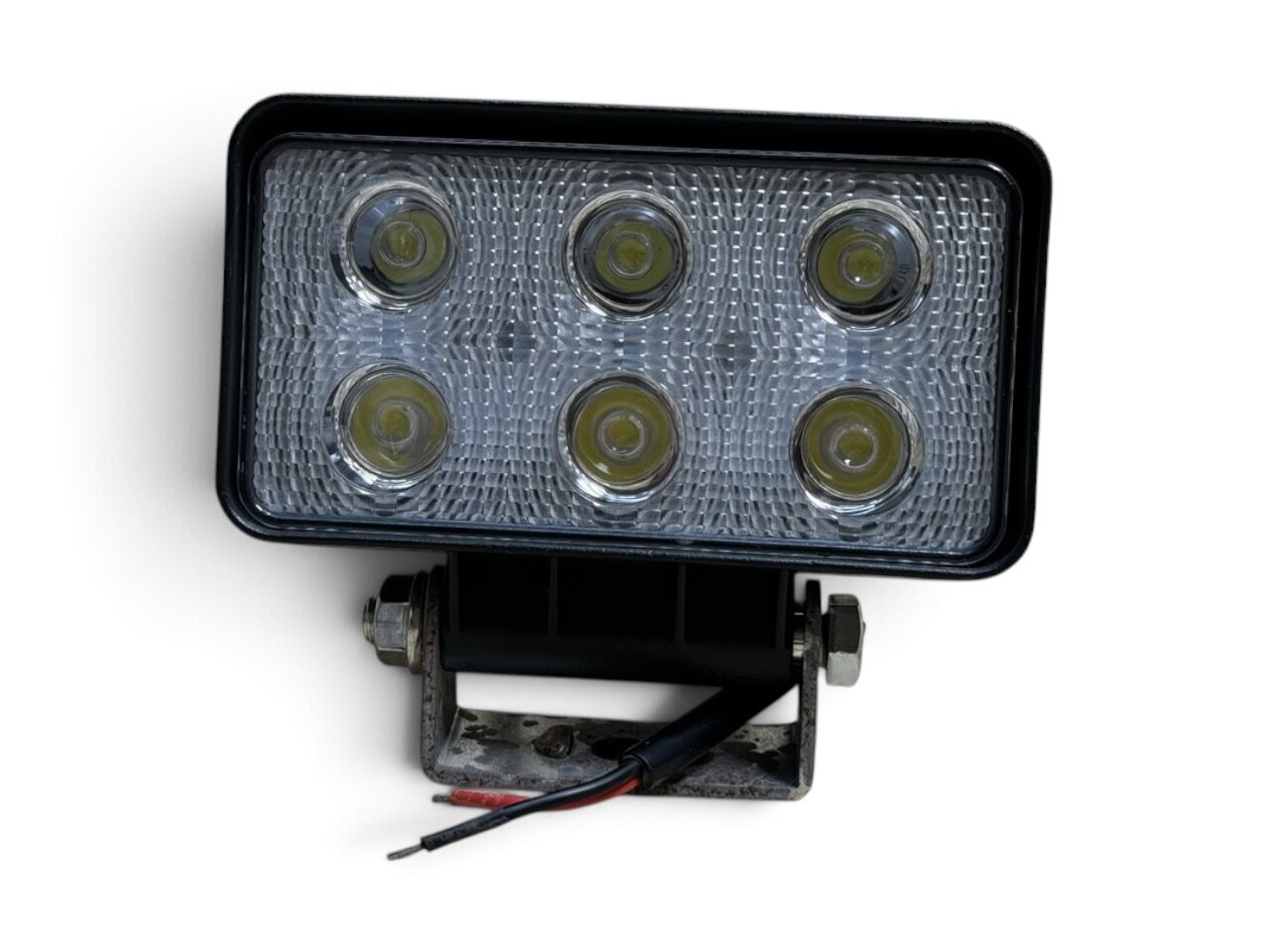 Світлодіодна LED фара 18Вт (світлодіоди 3w х6шт) Вузький промінь (10см*5.5см*)