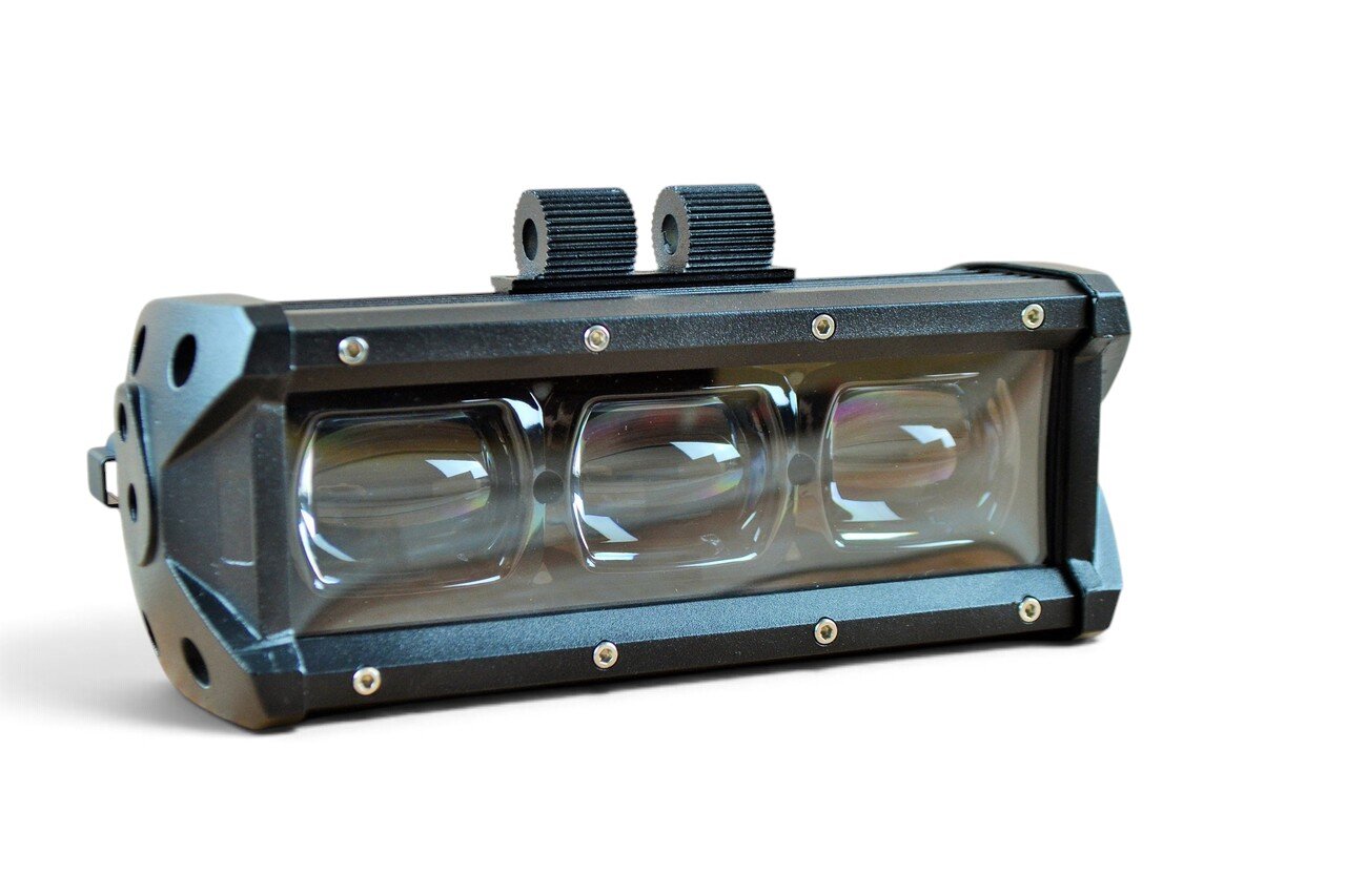 LED балка WG-30W (3 линзы, 21см) 30вт Сверхяркий дальний свет