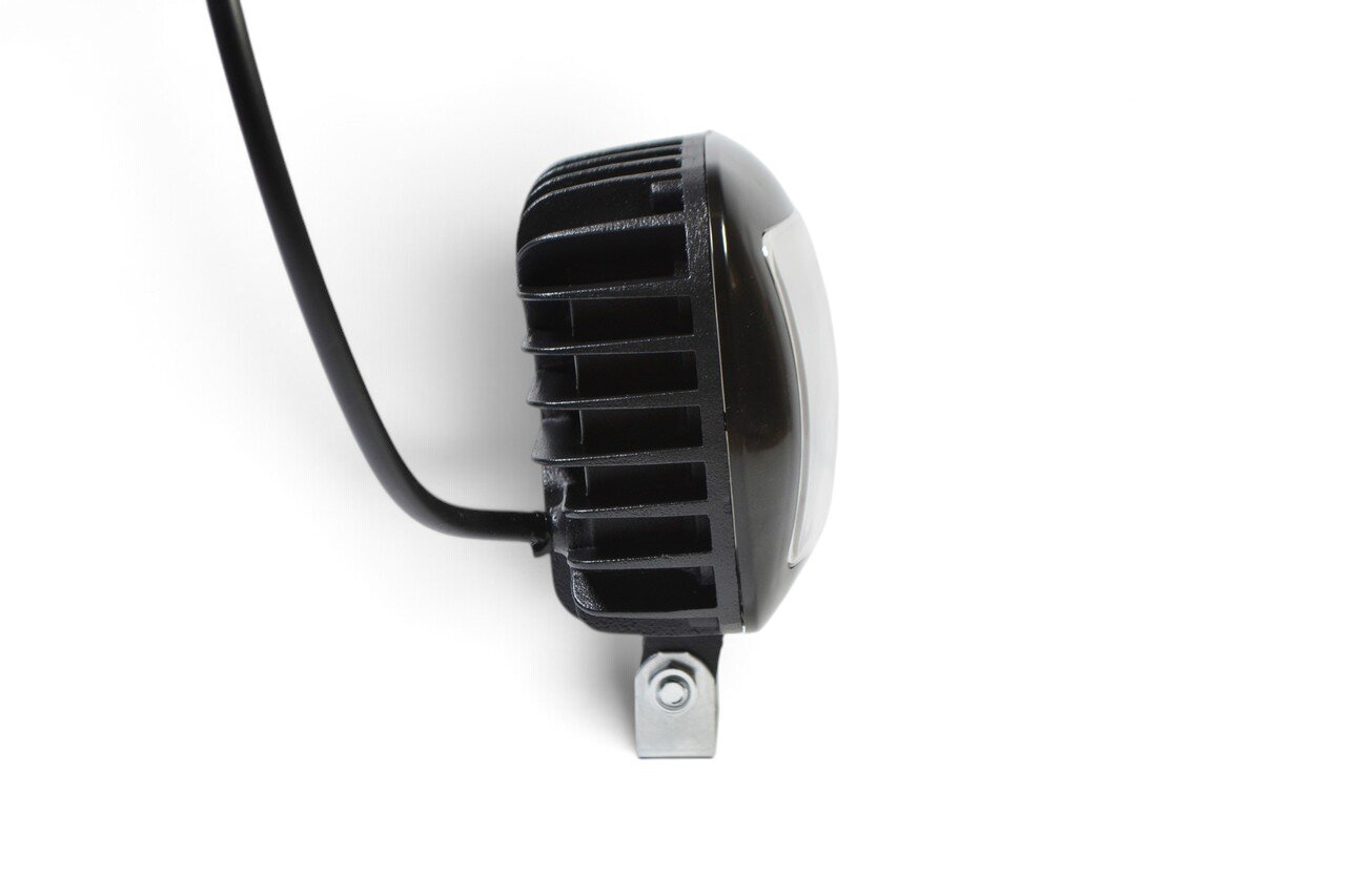 Додаткова світлодіодна LED-фара 30 Вт Квадратна (Black) з чіткою світлотіньовою межею