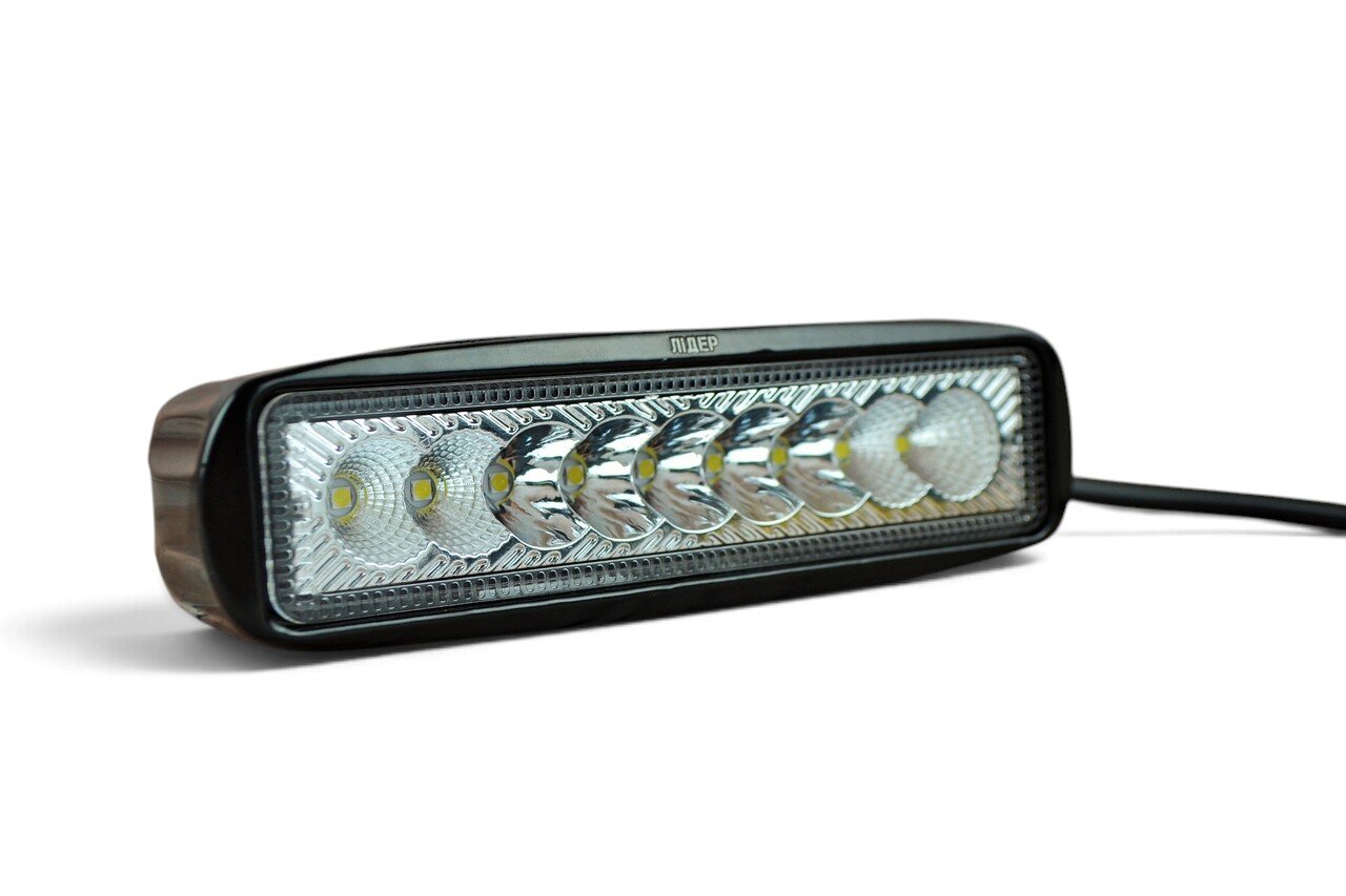 Світлодіодна LED фара 27Вт Комбо світло (світлодіоди 3w 9шт)