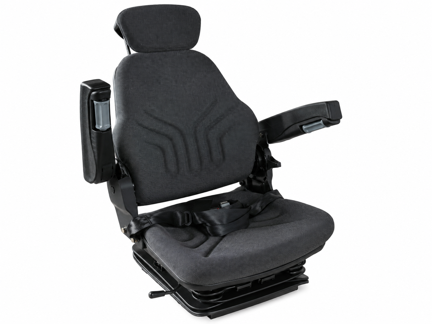 Сиденье тракторное XJM-1505 Fabric с подлокотниками и пневмоподвеской