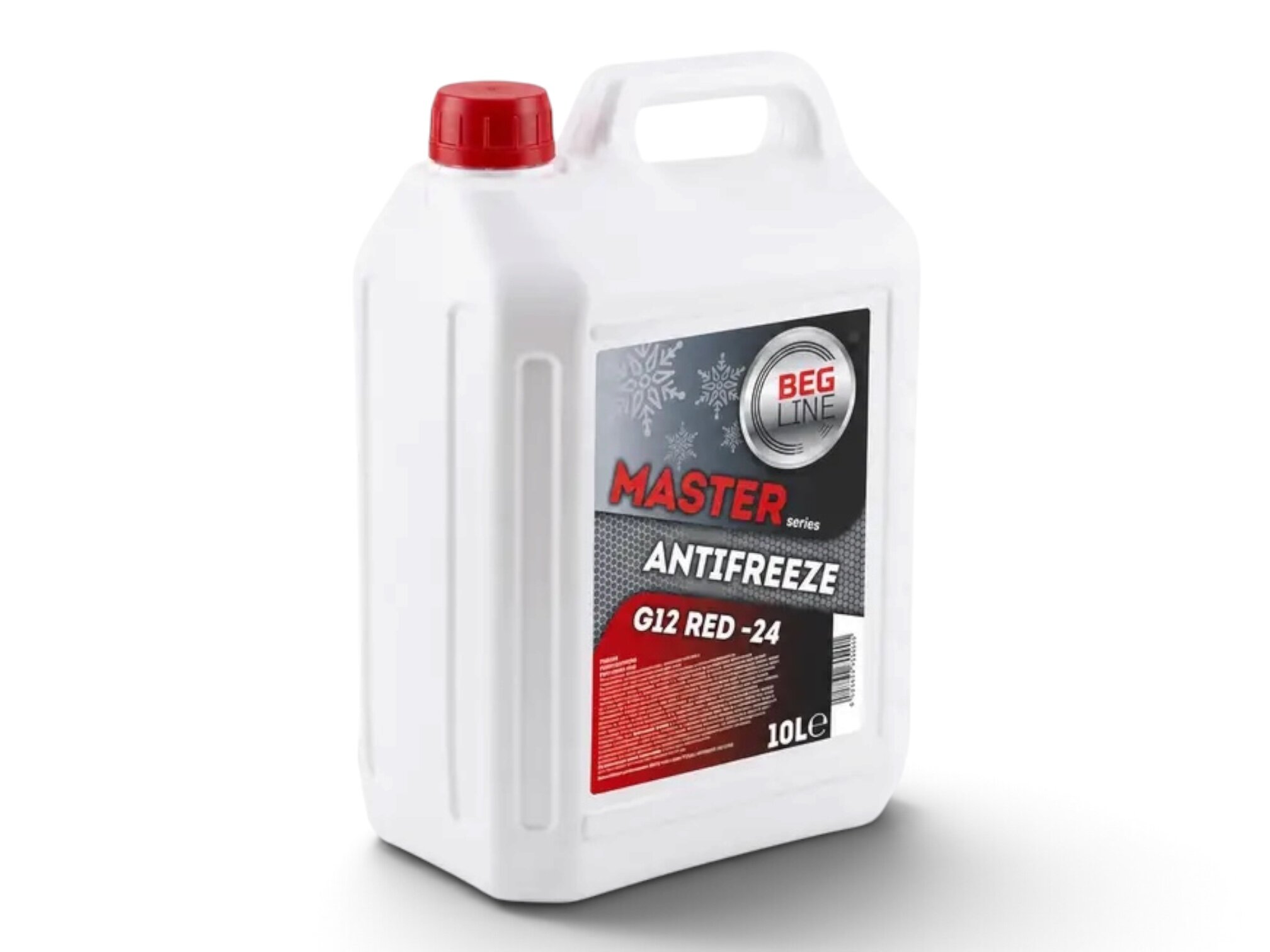 Антифриз червоний 10л (Beg-Line) G12 Master -24 BL 277729