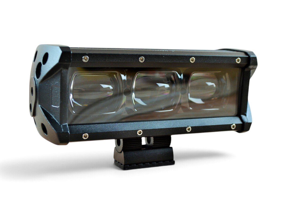 LED балка WG-30W (3 линзы, 21см) 30вт Сверхяркий дальний свет