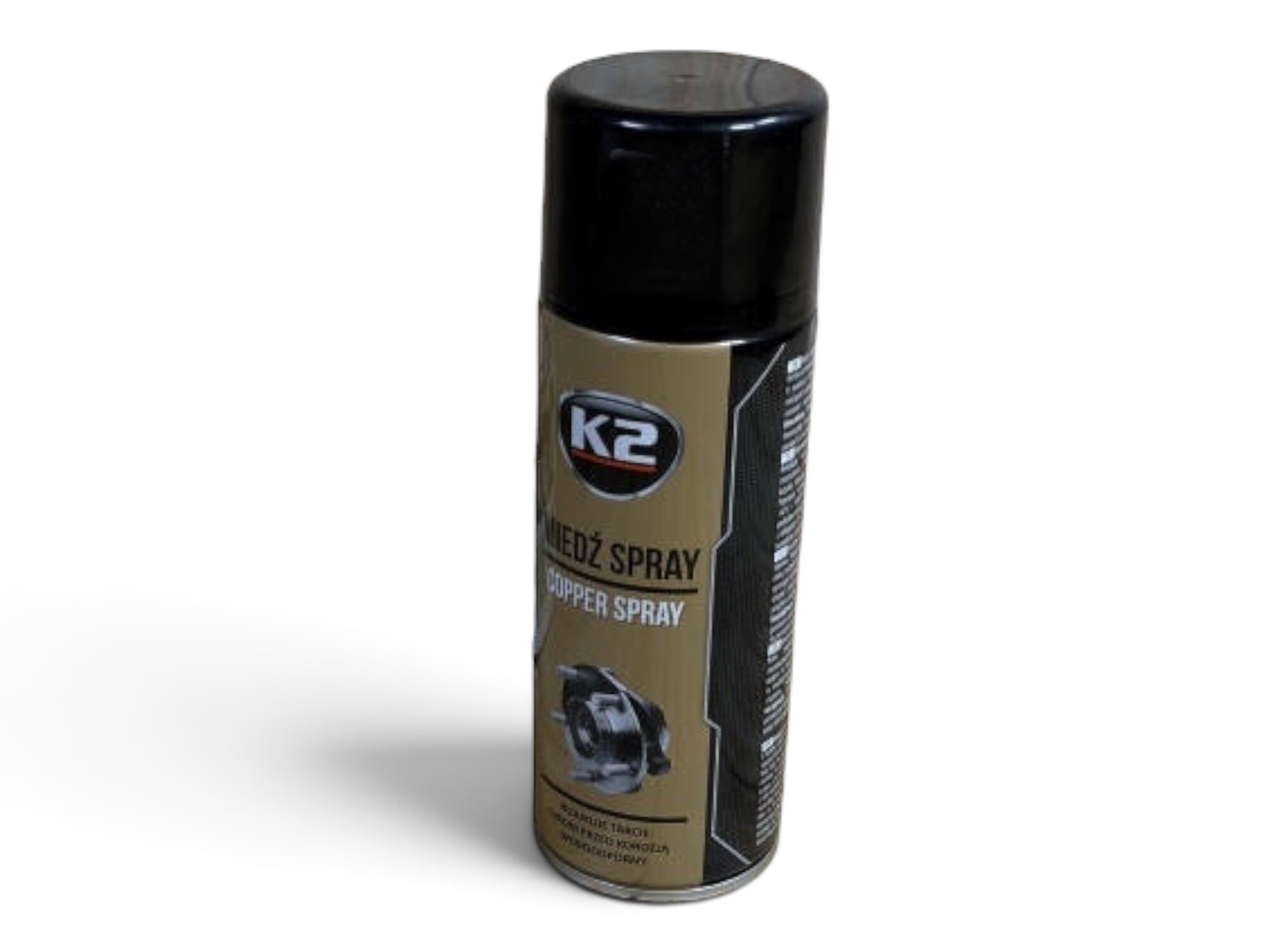 Мастило мідне K2 Copper Grease 400 мл аерозоль (W122)