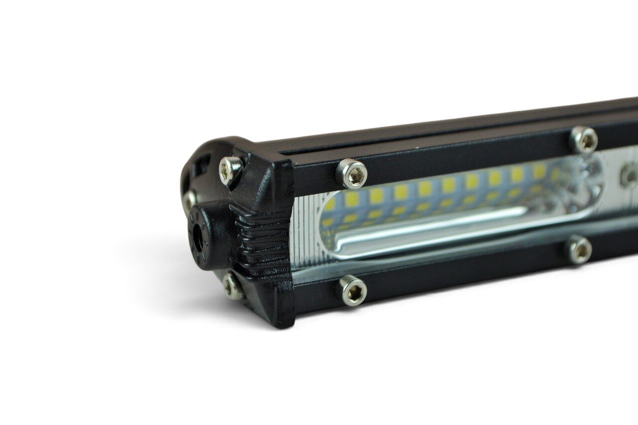 Балка узкая диодная 120W Широкий луч света (длина 340мм, диоды Cree)