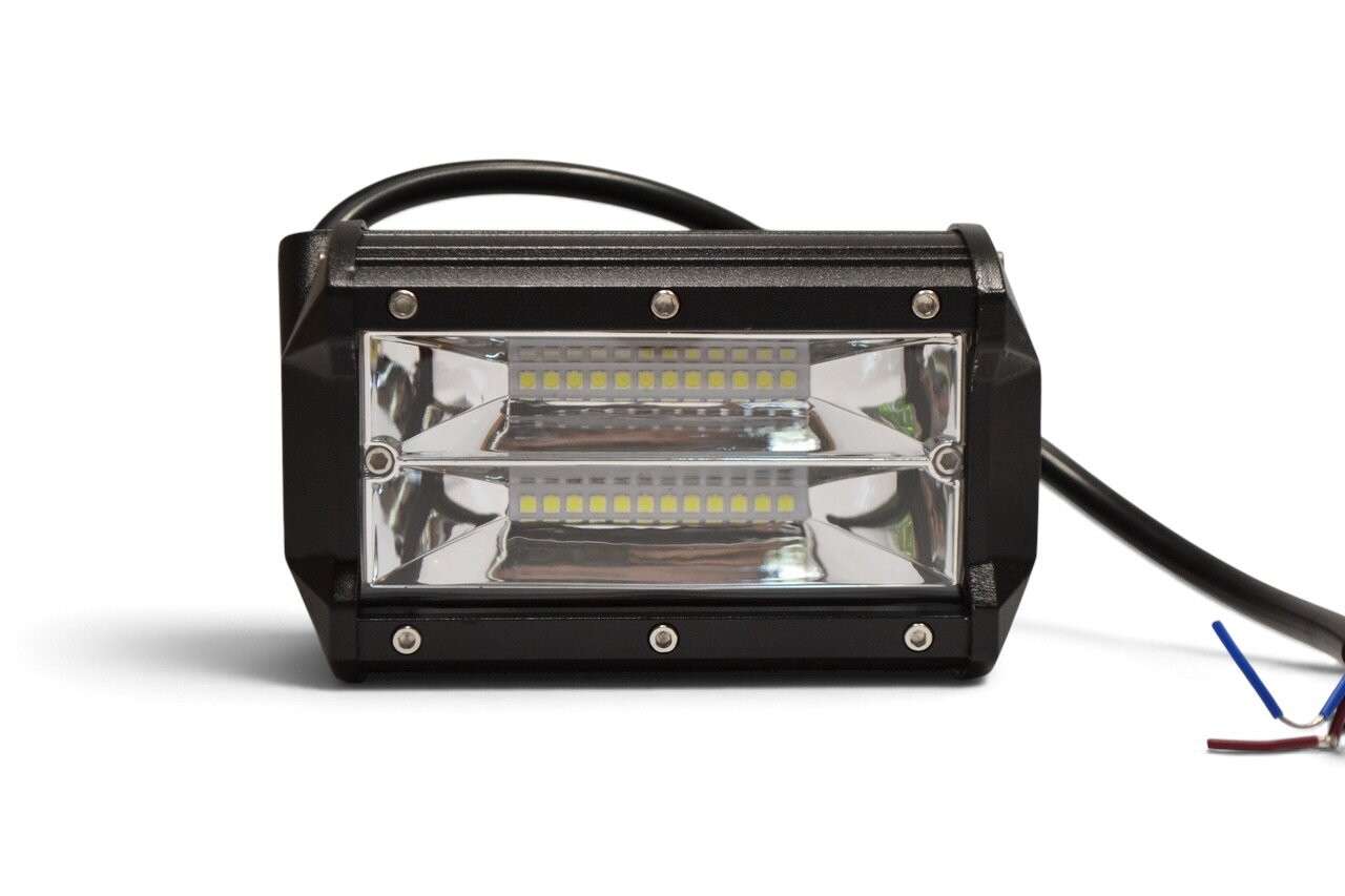 Світлодіодна LED фара 72Вт (світлодіоди 3w х24шт) (2504)