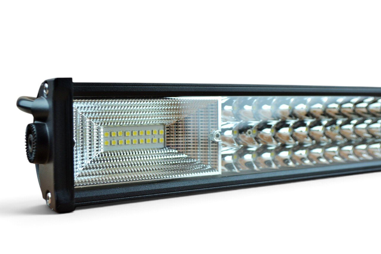Світлодіодна LED Балка Панорамна (44 см) 270 Вт (світлодіоди 3w x90шт, 44*3.5*7.5*)