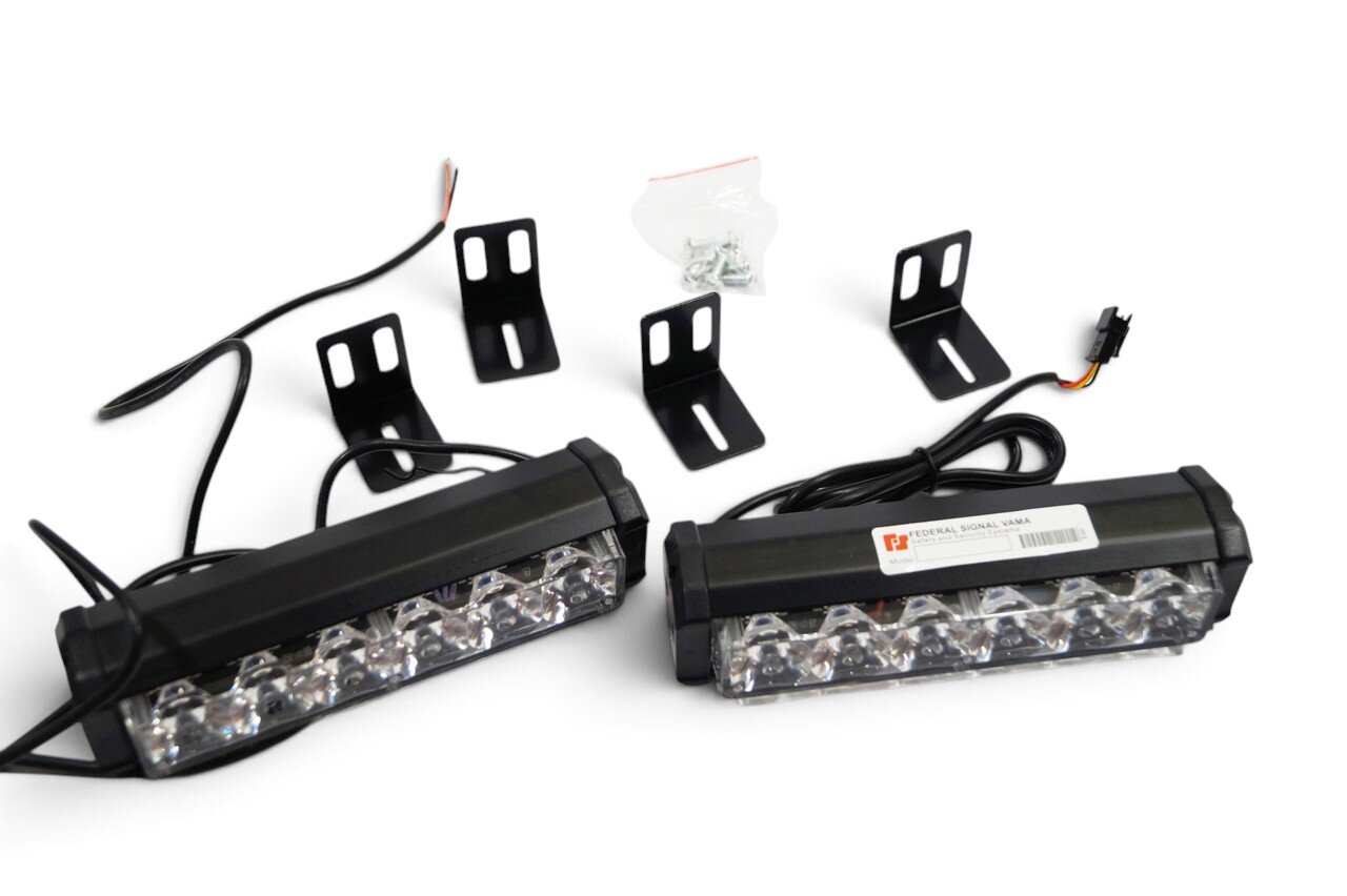 LED фара зі стробоскопом (12Вольт 36W, червоний-синій або білий, з пультом)