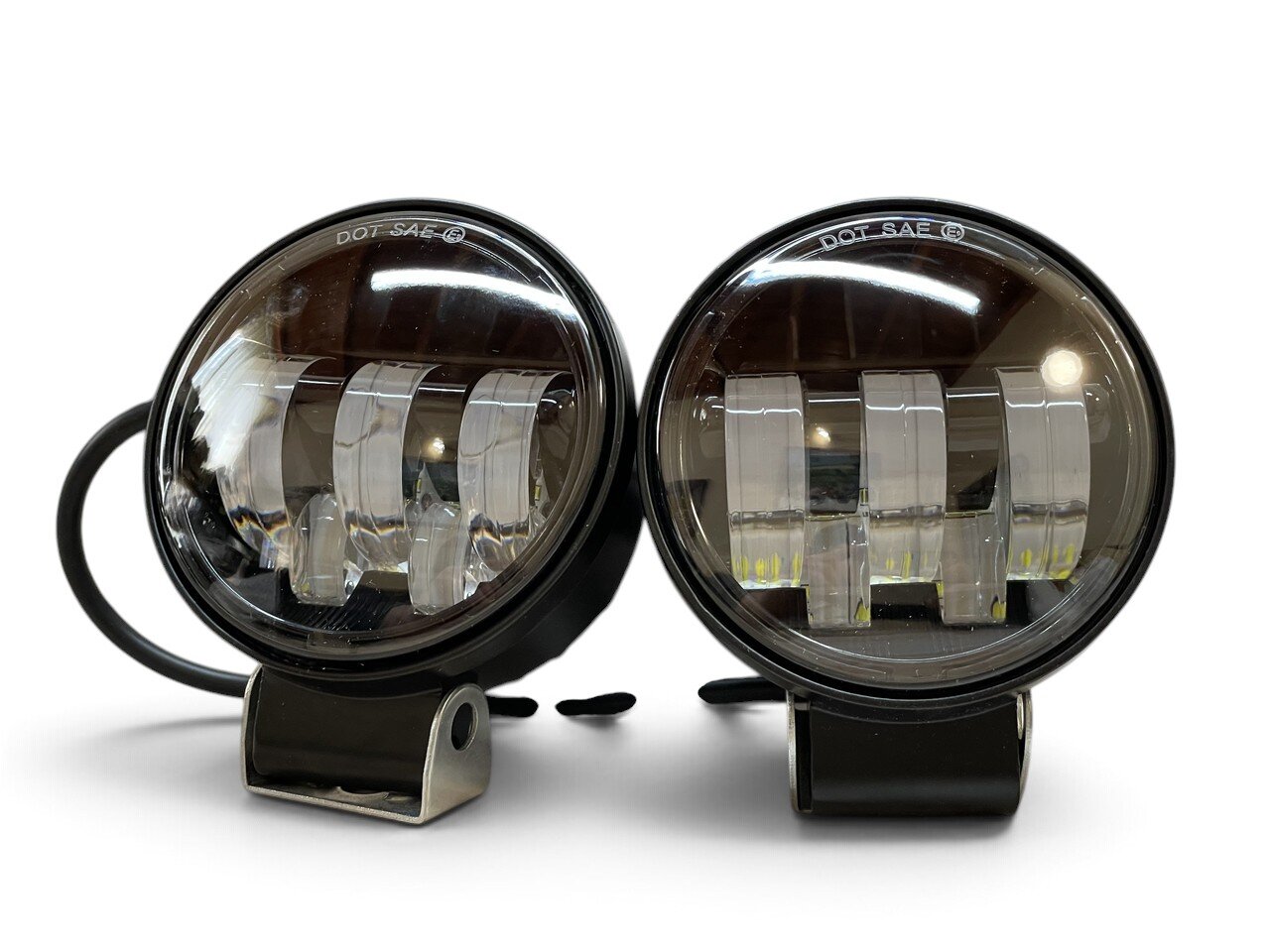 Додаткова LED фара 40Вт Кругла  Ближній-білий