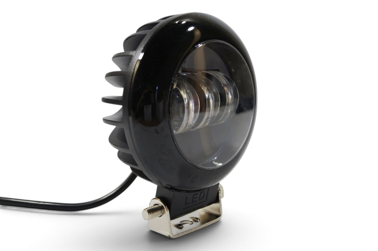 Додаткова світлодіодна LED фара 30Вт (Black) з чіткою світлотіньовою межею