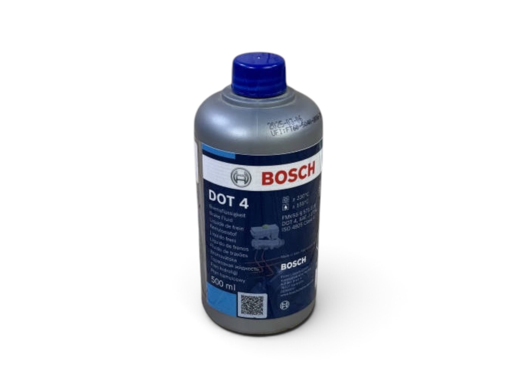 Рідина гальмівна 0,5л DOT-4 Bosch