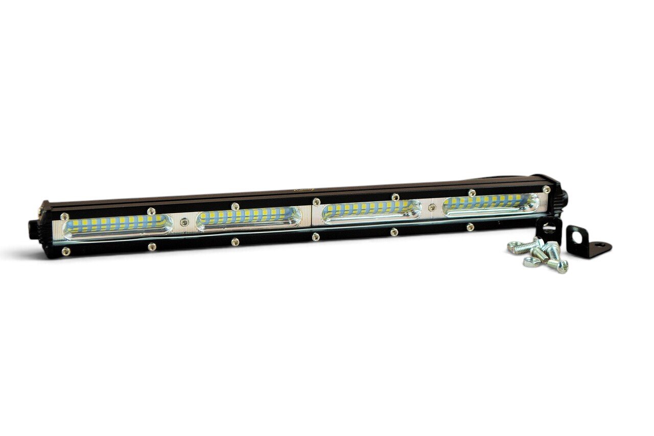 Балка узкая диодная 120W Широкий луч света (длина 340мм, диоды Cree)