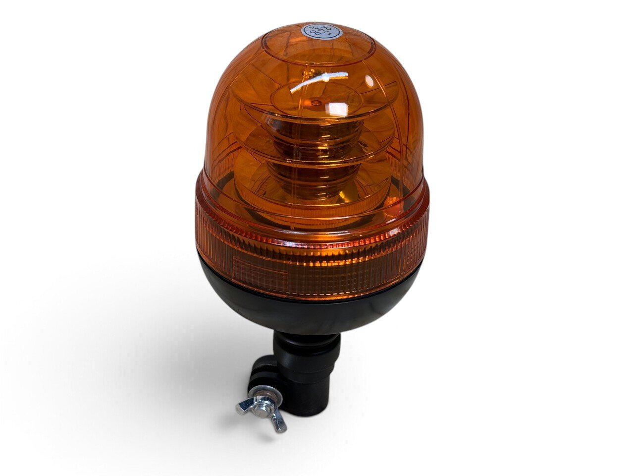 Світодіодна LED Мигалка жовта з кронштейном на 3-режима на (12-24v)